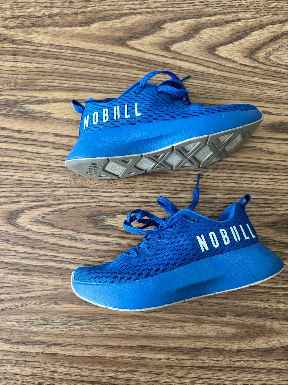 NOBULL Royal Blue Mesh Athletic Sneakers - Picture 2 of 6